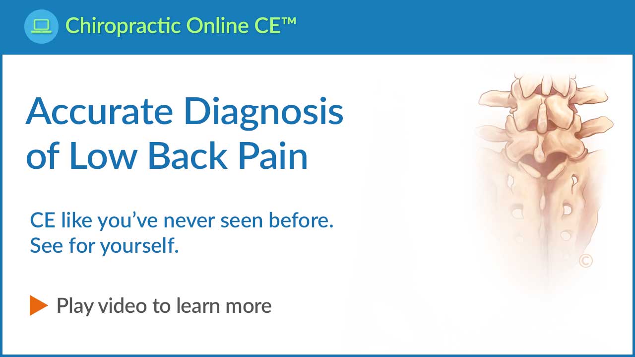 Accurate Diagnosis of Low Back Pain Video