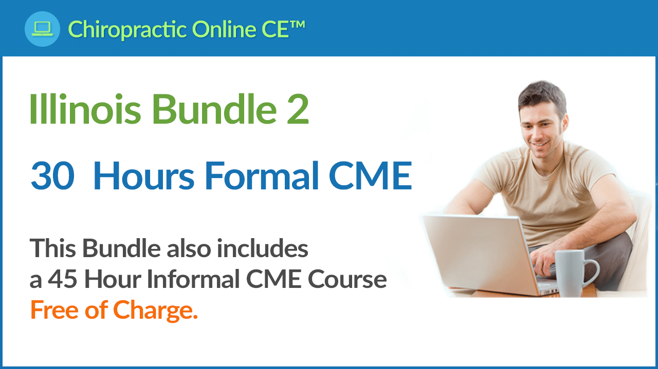 Illinois Chiropractic Online CME Bundle Course Illinois Chiropractic Online CME Bundle Course