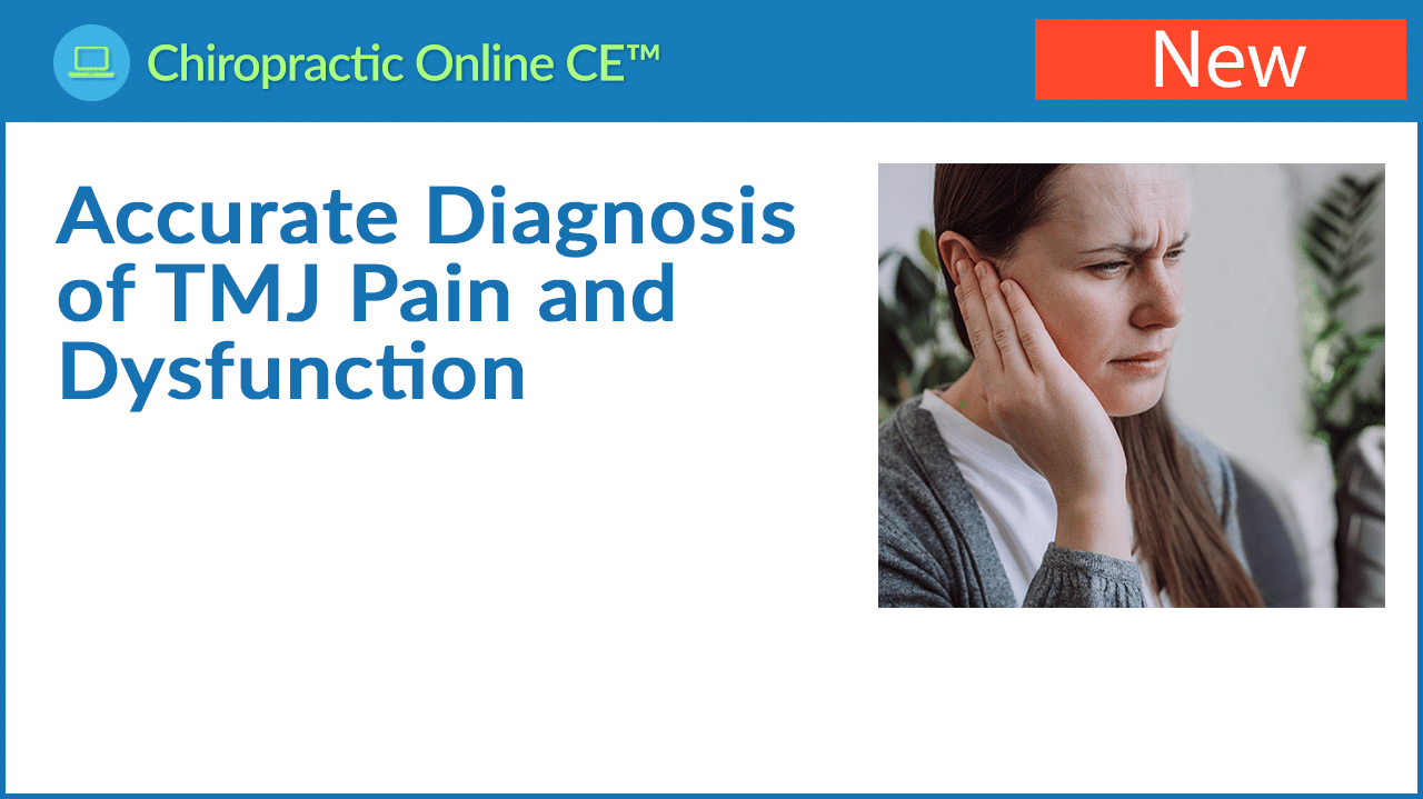 Oregon Online Chiropractic Continuing Education