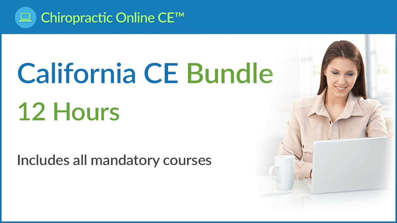 California Chiropractic Online Continuing Education