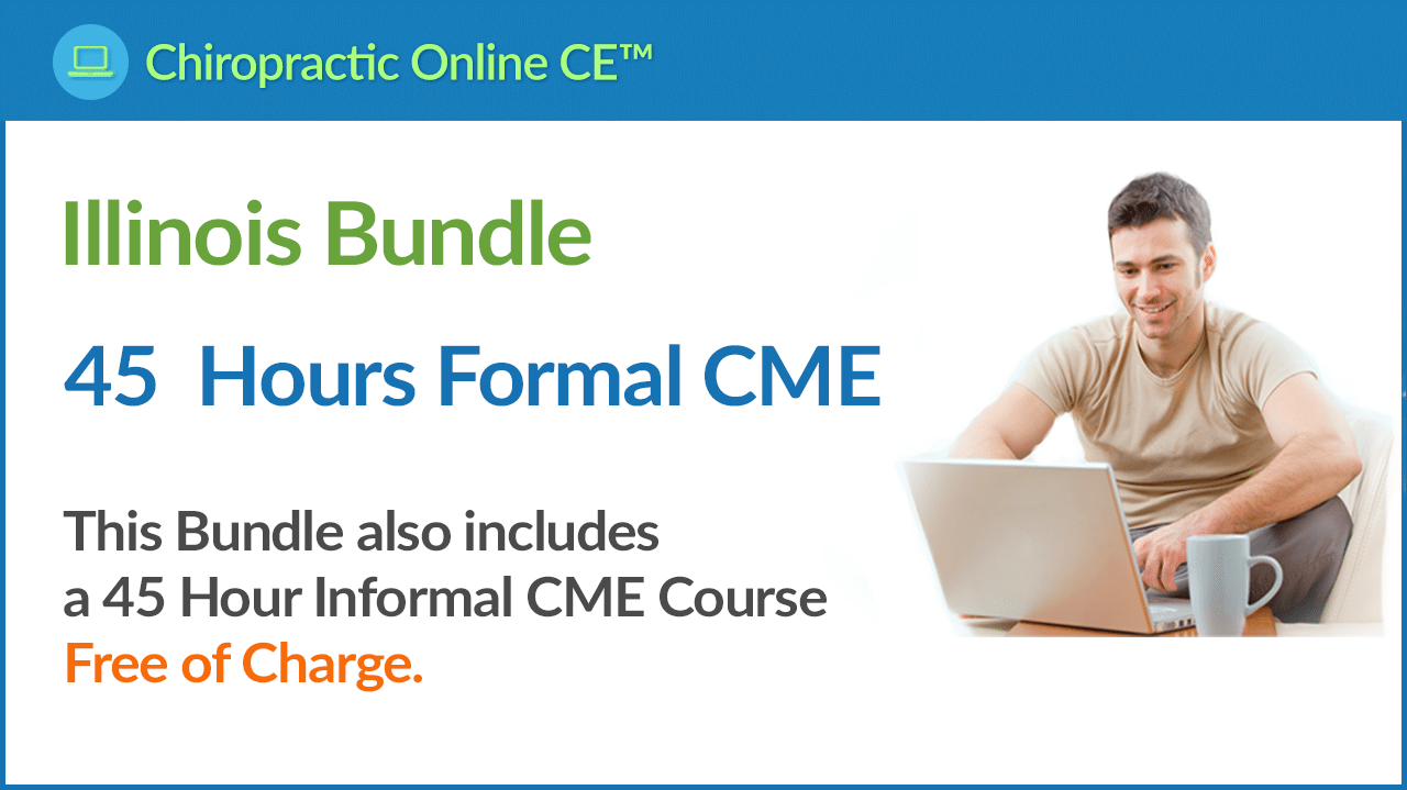 Illinois Chiropractic Online CME Bundle Course Illinois Chiropractic Online CME Bundle Course