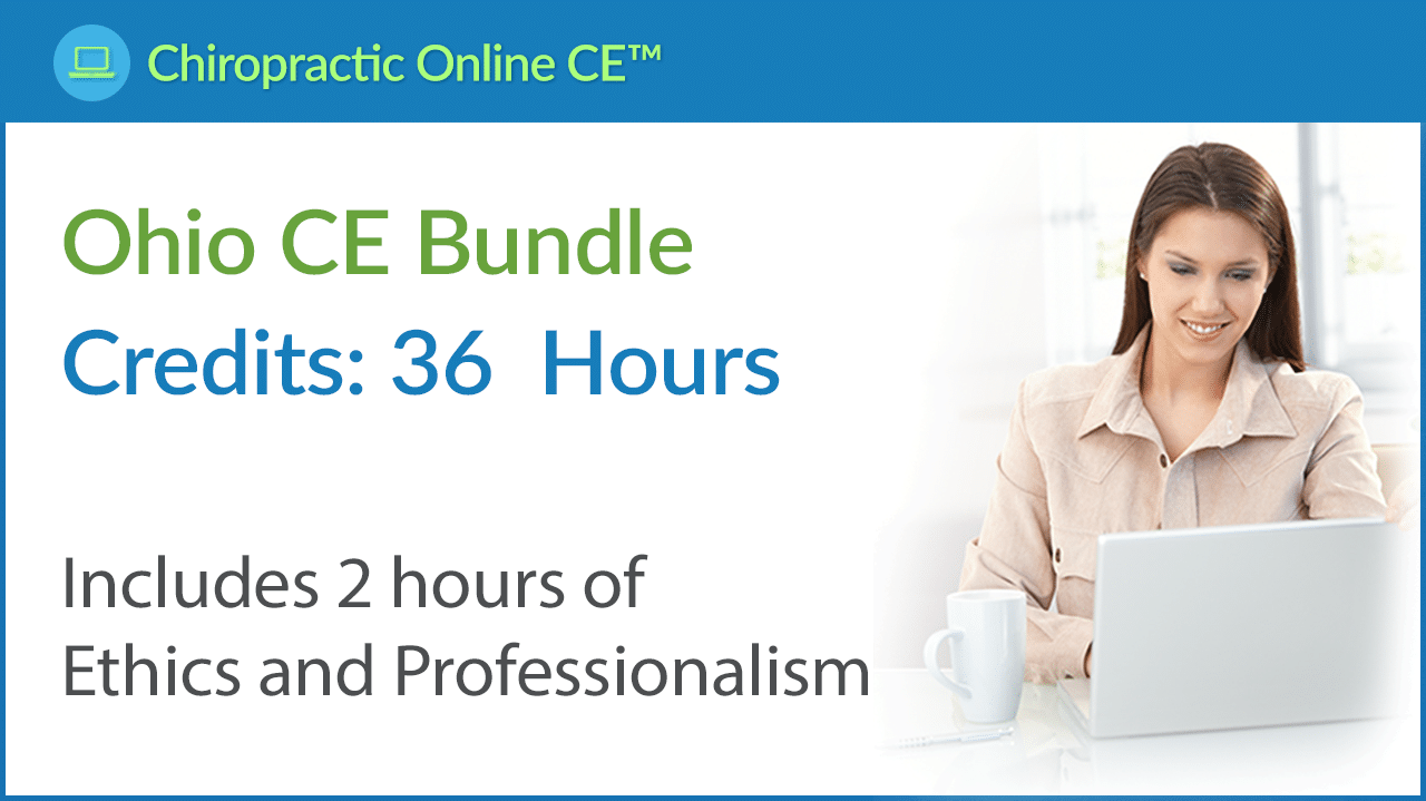 Chiropractic Online CE™ For Chiropractors in Ohio