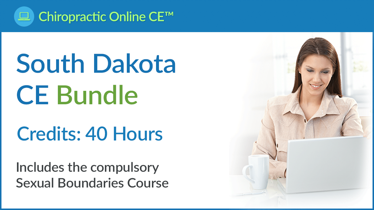 South Dakota Online Chiropractic Continuing Education