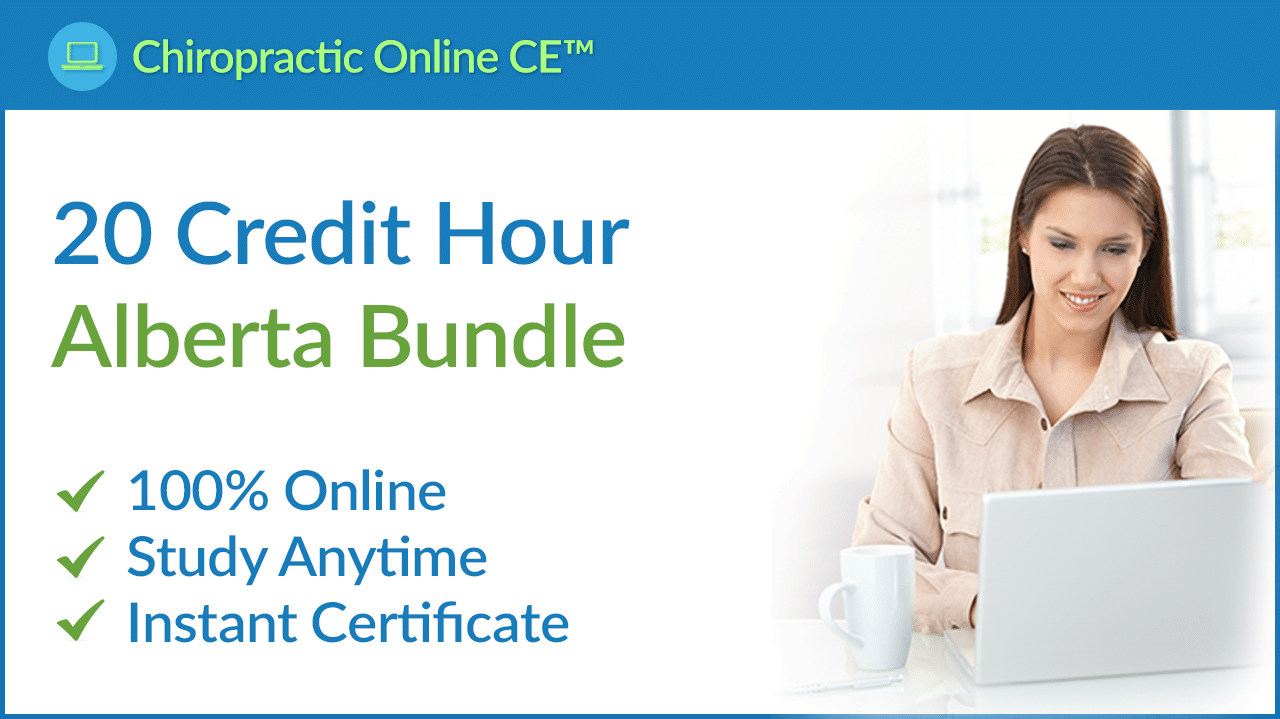 Alberta Online Chiropractic Continuing Education