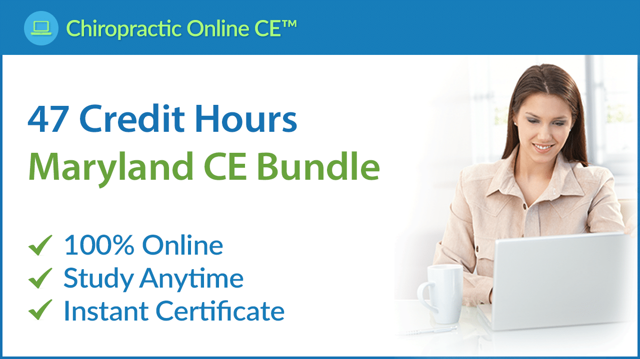 Maryland Online Chiropractic Continuing Education